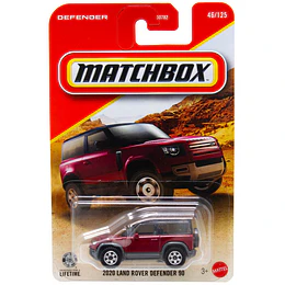 2020 Land Rover Defender 90 Vehículo Matchbox Básico Car Collection 1:64