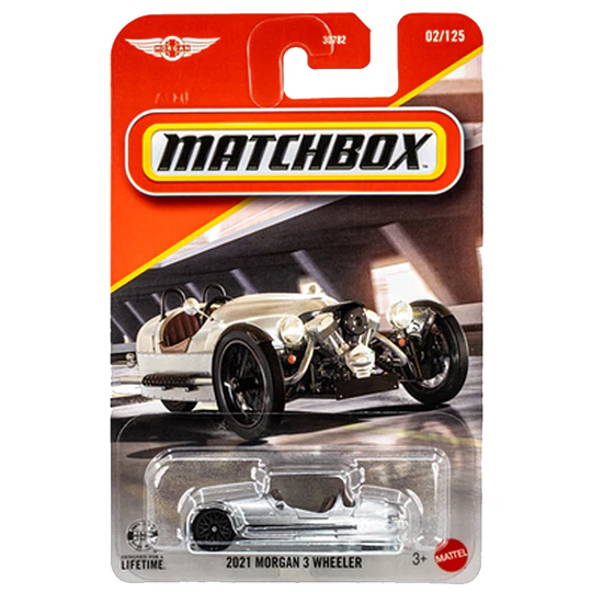 2021 Morgan 3 Wheeler #02 Vehículo Matchbox Básico Car Collection 1:64