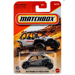 2025 Polaris RZR Pro R 4 Sport #42 Vehículo Matchbox Básico Car Collection 1:64