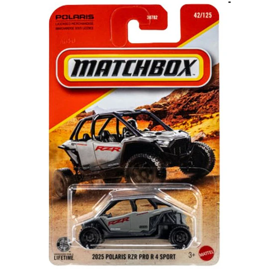 2025 Polaris RZR Pro R 4 Sport #42 Vehículo Matchbox Básico Car Collection 1:64