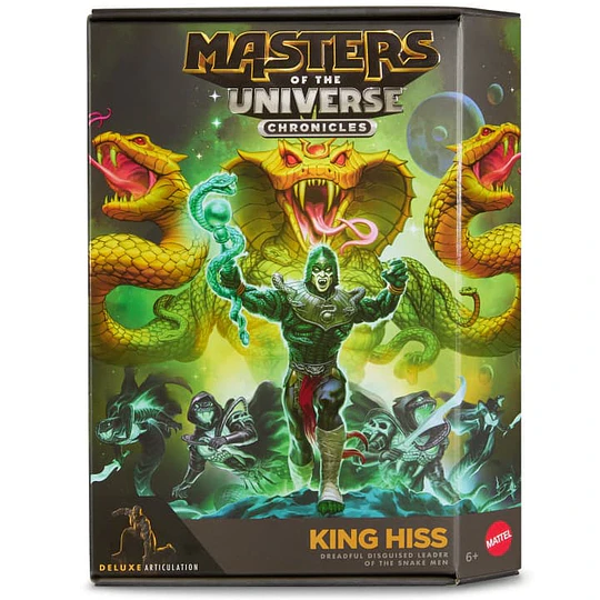 King Hiss [Mattel Creations Exclusive] Chronicles Masters of the Universe MOTU