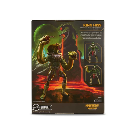 King Hiss [Mattel Creations Exclusive] Chronicles Masters of the Universe MOTU