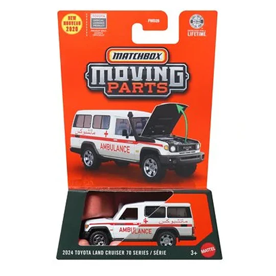 2024 Toyota Land Cruiser 70 Series Moving Parts Matchbox