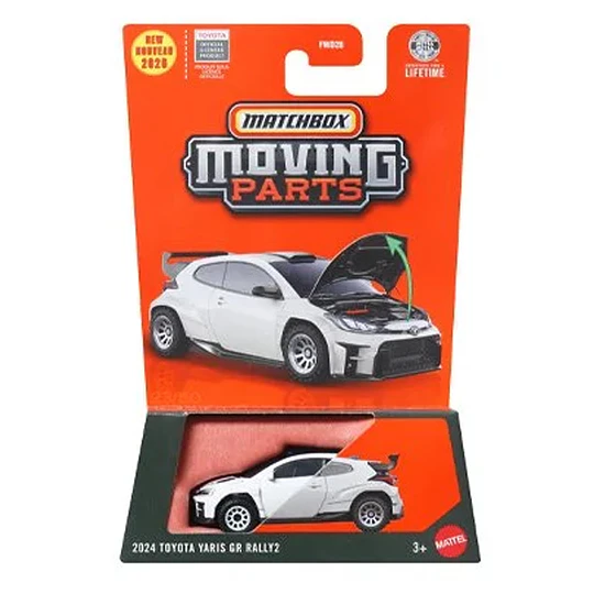 2024 Toyota Yaris GR Rally2 Moving Parts Matchbox