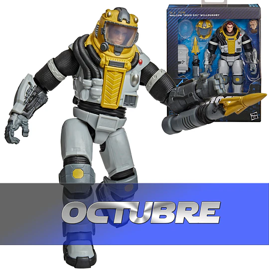 Malcom Deep Six Willoughby Deluxe G.I. Joe Classified Series 6