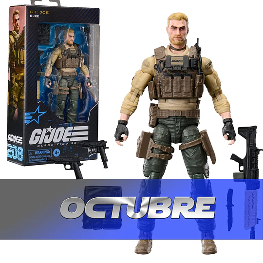 Duke #208 G.I. Joe Classified Series 6