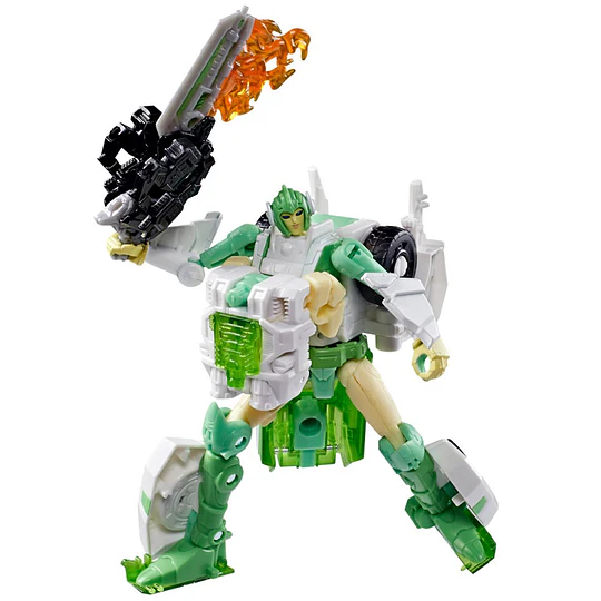 Autobot Greenlight with Dazzlestrike WFC-S15 War for Cybertron: Siege Transformers