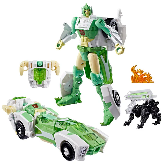 Autobot Greenlight with Dazzlestrike WFC-S15 War for Cybertron: Siege Transformers