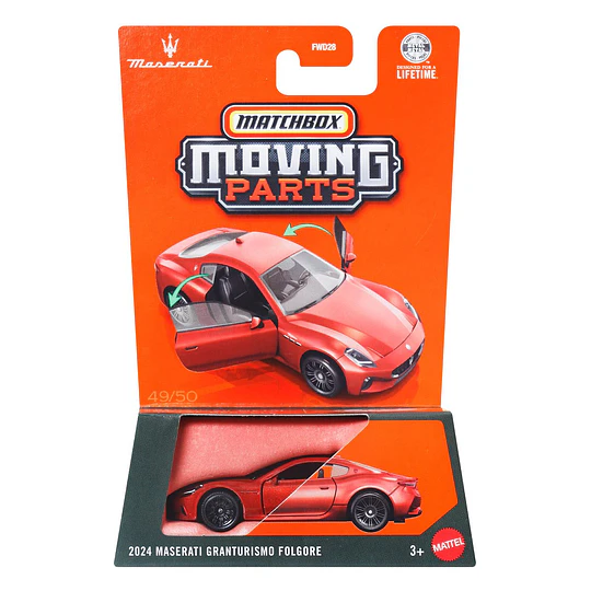 2024 Maserati Granturismo Folgore Moving Parts Matchbox