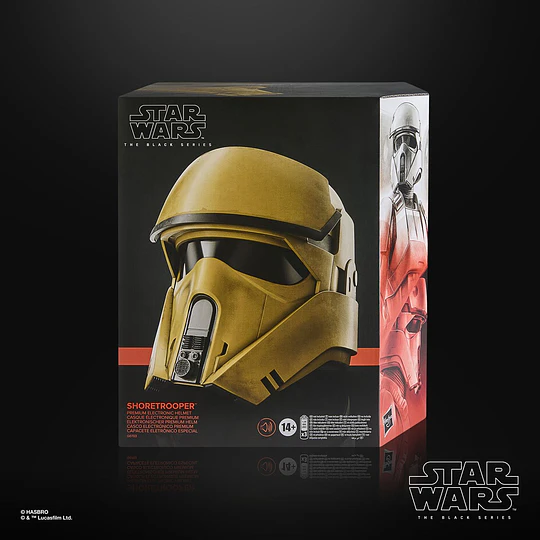 [NOT MINT] Shoretrooper Electronic Helmet The Black Series