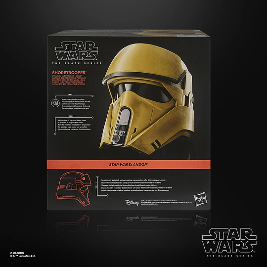 [NOT MINT] Shoretrooper Electronic Helmet The Black Series