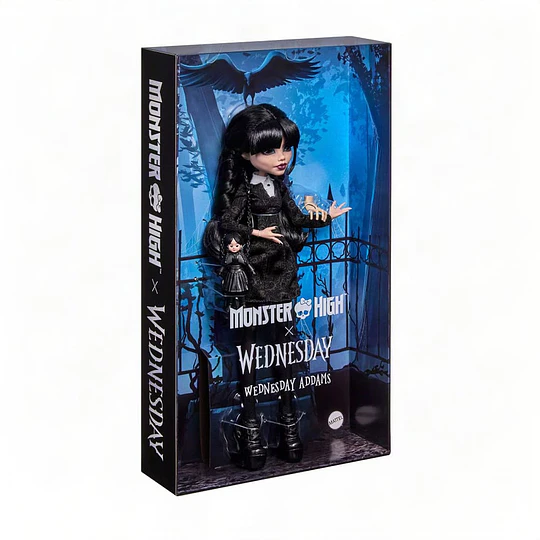 Wednesday Addams Monster High x Wednesday Doll