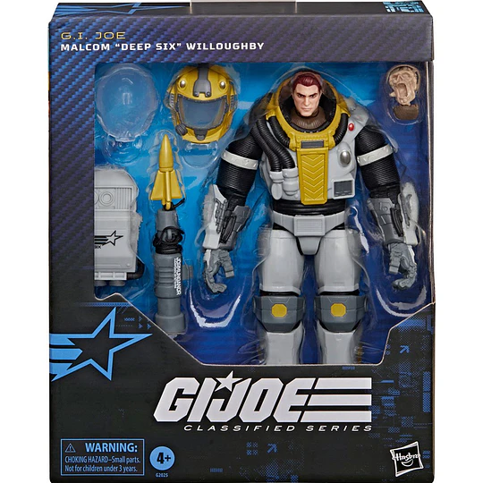 Malcom Deep Six Willoughby Deluxe G.I. Joe Classified Series 6