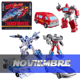 Autobot Mirage, Ironhide & Blue Streak, 3-Pack Age of the Primes Transformers