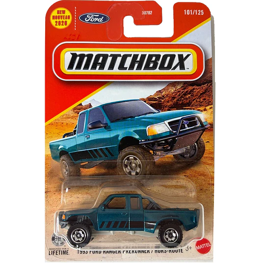 1993 Ford Ranger Prerunner Vehículo Matchbox Básico Car Collection 1:64
