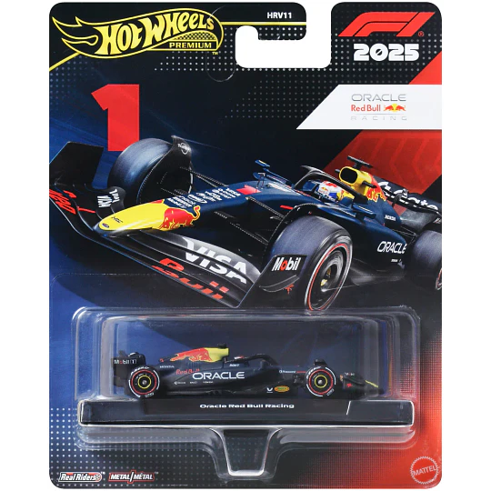Oracle Red Bull Racing (#1) Formula 1 2025 Hot Wheels Premium 1:64