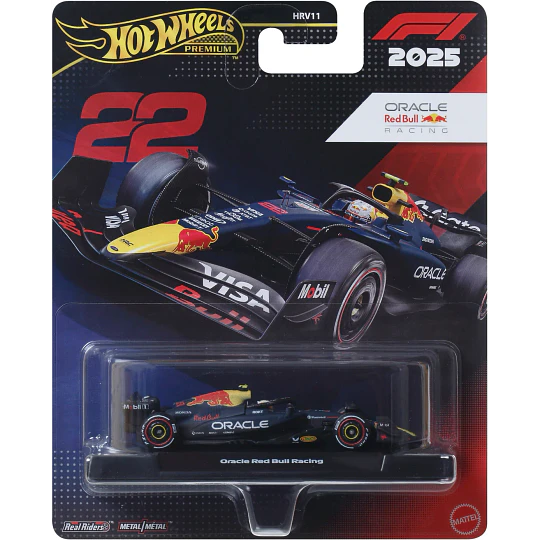 Oracle Red Bull Racing (#22) Formula 1 2025 Hot Wheels Premium 1:64