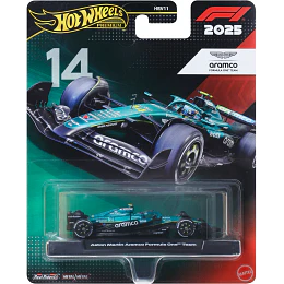 Aston Martin Aramco Formula One Team (#14) Formula 1 2025 Hot Wheels Premium 1:64