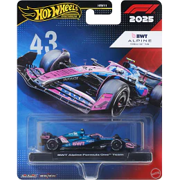 BWT Alpine Formula One Team (#43) Formula 1 2025 Hot Wheels Premium 1:64