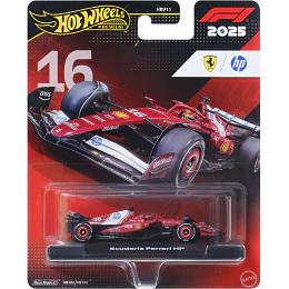 Scuderia Ferrari HP (#16) Formula 1 2025 Hot Wheels Premium 1:64