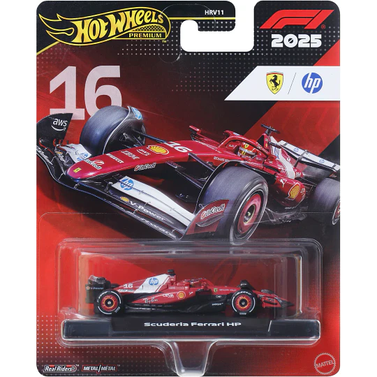 Scuderia Ferrari HP (#16) Formula 1 2025 Hot Wheels Premium 1:64