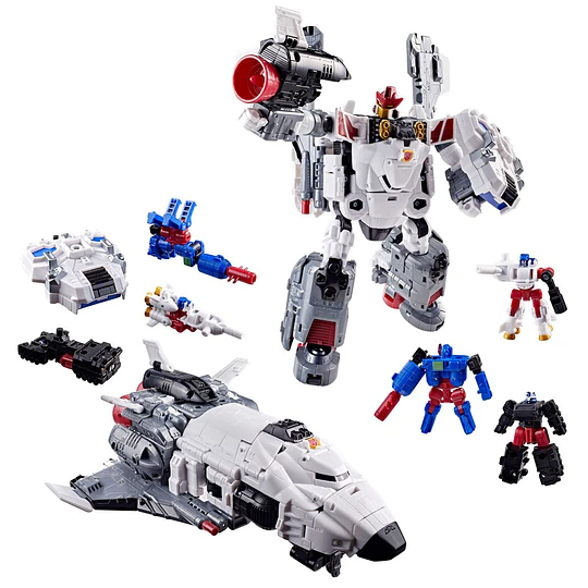 Armada Jetfire with Requiem Blaster Commander Class Age of the Primes Transformers