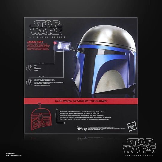 Jango Fett Electronic Helmet The Black Series