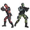 Snake Eyes & Varmint ATV vs. Stealth Viper & Cobra Stealth Flight Pod (Trubble Bubble) Set G.I. Joe Classified Series 6