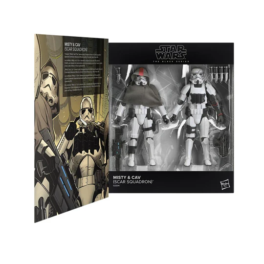 Misty & Cav (SCAR Squadron) 2-Pack The Black Series 6