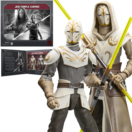 Jedi Temple Guards 2-Pack The Black Series 6