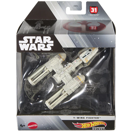 Y-Wing Fighter Hot Wheels Starships Select 1:50