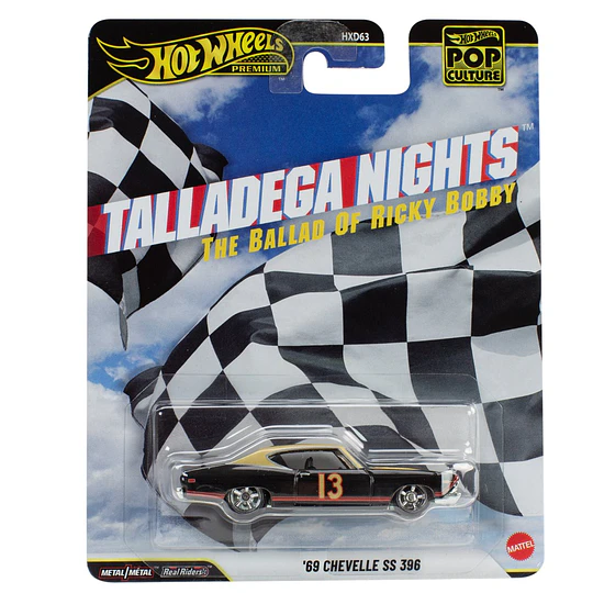 '69 Chevelle SS 396 Talladega Nights Pop Culture Hot Wheels Premium 1:64