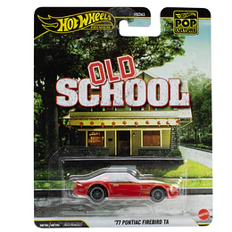 '77 Pontiac Firebird TA Old School Pop Culture Hot Wheels Premium 1:64