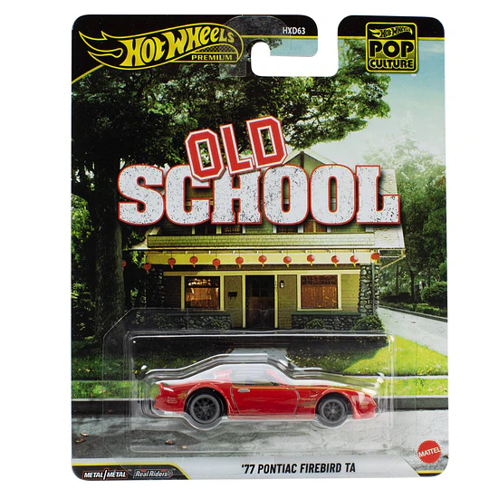 '77 Pontiac Firebird TA Old School Pop Culture Hot Wheels Premium 1:64