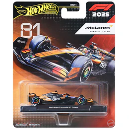 McLaren Formula 1 Team (#81) Formula 1 2025 Hot Wheels Premium 1:64