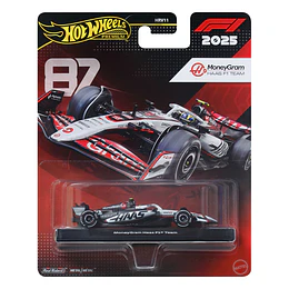 MoneyGram Haas F1 Team (#87) Formula 1 2025 Hot Wheels Premium 1:64