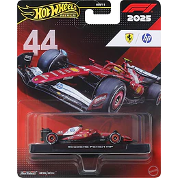 Scuderia Ferrari HP (#44) Formula 1 2025 Hot Wheels Premium 1:64
