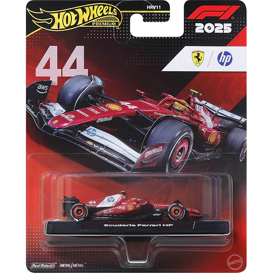 Scuderia Ferrari HP (#44) Formula 1 2025 Hot Wheels Premium 1:64