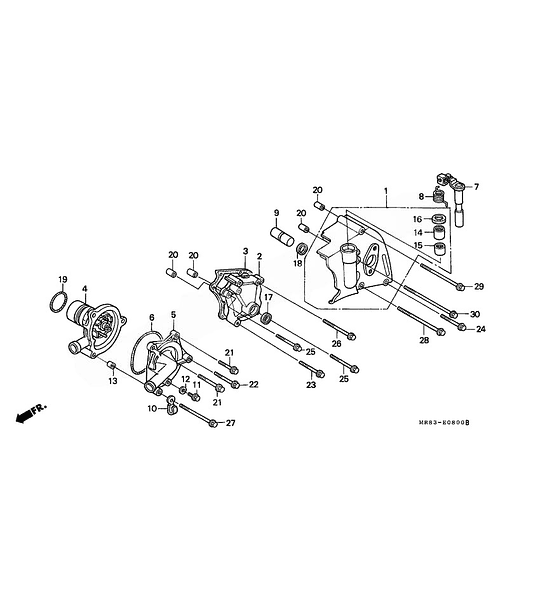 RETEN TAPA SELECTORA VFR NC30