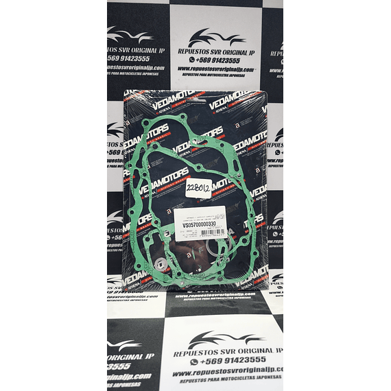 KIT DE EMPAQUES COMPLETO HONDA CB 190R, XRE 190A, XR 190.