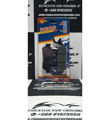 JUEGO DE PASTILLAS DELANTERAS HONDA CB 190R, CB 125F, GLH E-STORM 125, CB 125E