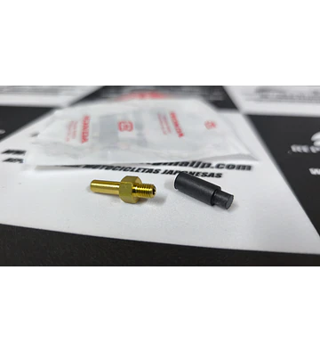 CONECTOR DE VACIO CON GOMA DE SELLADO