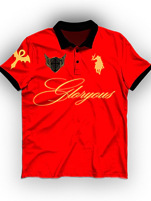 gloryous red & gold