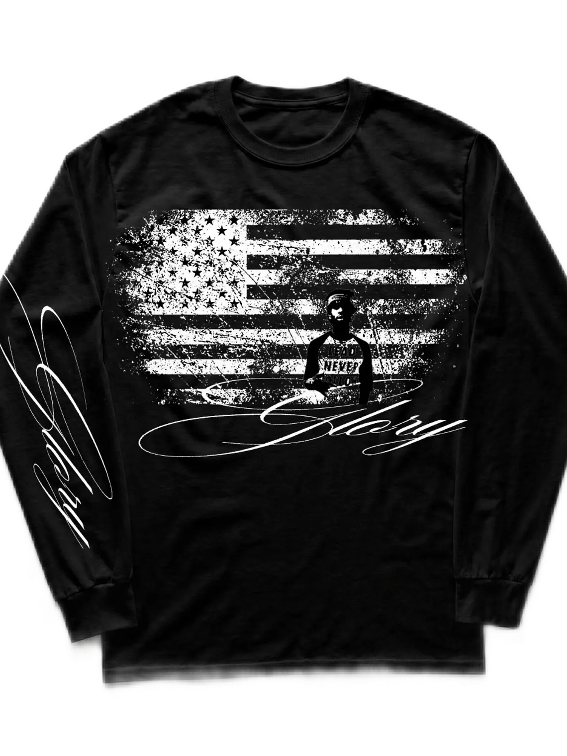 remera glory black 1