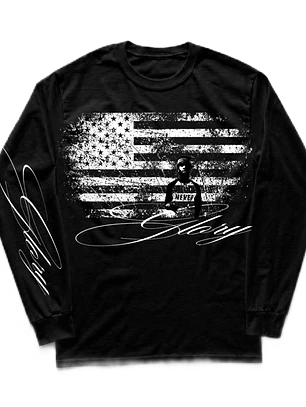 remera glory black