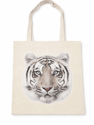 Bolso tote bag algodón 100% Mirada de Hielo + empaque