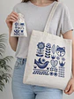 Bolso tote bag algodón 100% Cuento Nórdico + empaque - Miniatura 1