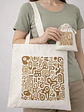 Bolso tote bag algodón 100% Tribu Ocre + empaque - Miniatura 1