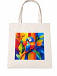 Bolso tote bag algodón 100% Guacamaya Tropical + empaque - Miniatura 2