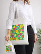 Bolso tote bag algodón 100% Frutas Tropicales + empaque - Miniatura 1